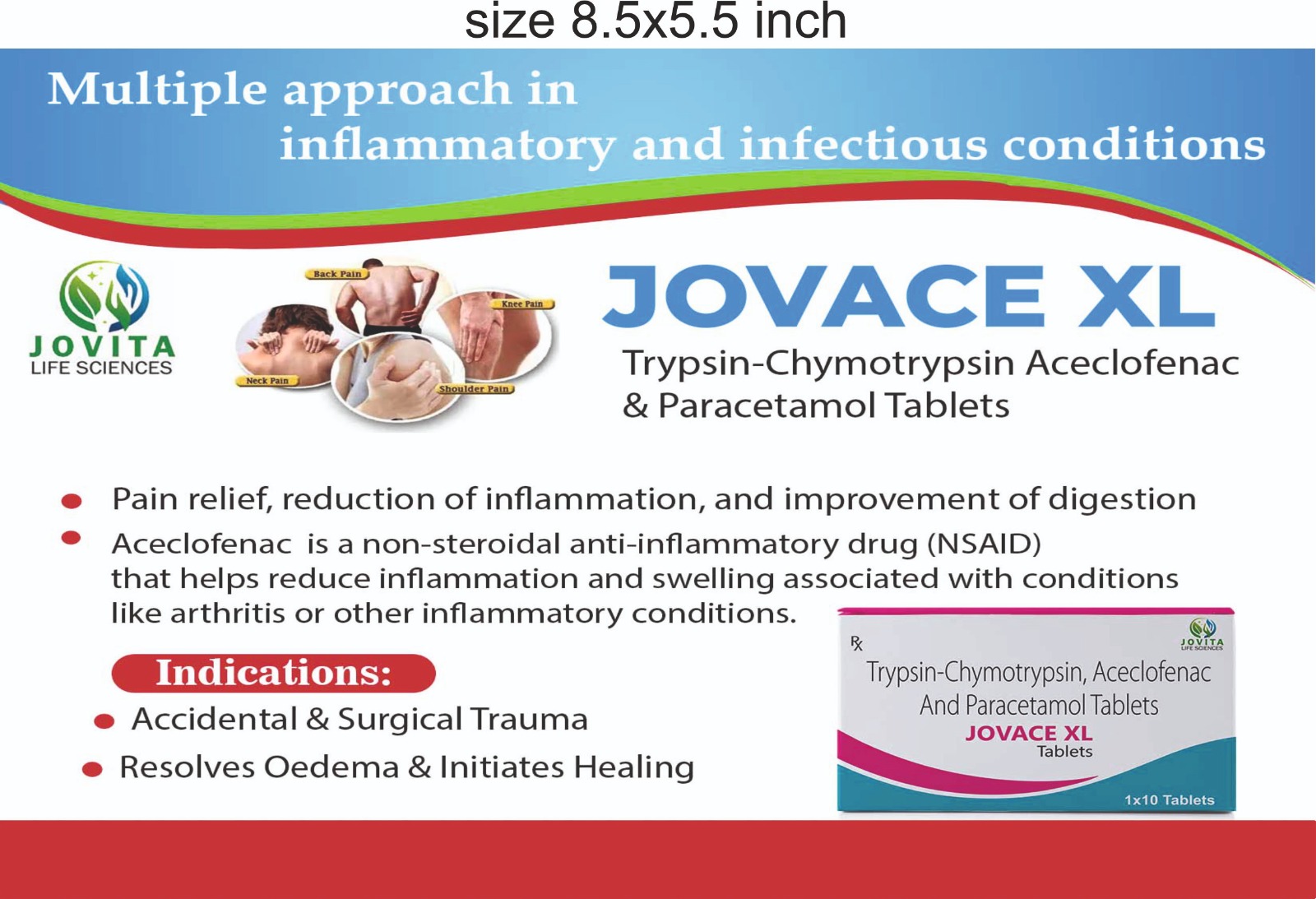 JOVACE XL packaging
